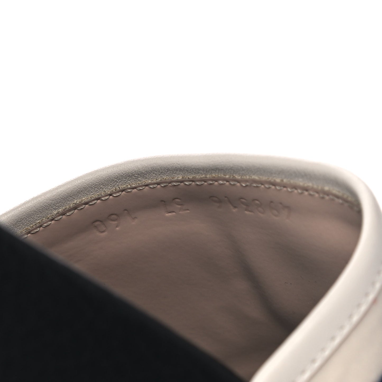 Satin Web Sylvie Bow Slide Sandals 37 White