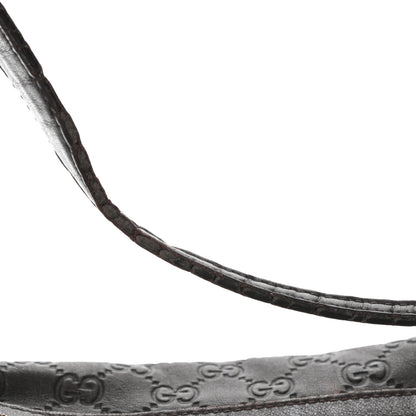 Gucci Guccissima Large Bree Hobo Dark Brown 9 of 12