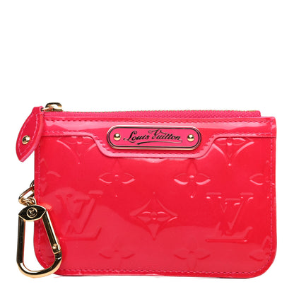 Louis Vuitton Vernis Key Pouch Rose Pop 1 of 7