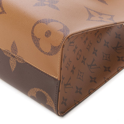 Louis Vuitton Reverse Monogram Giant Onthego MM 5 of 8
