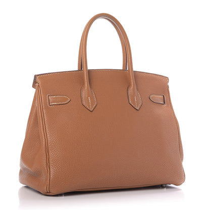 Hermes Togo Birkin 30 Gold 3 of 32