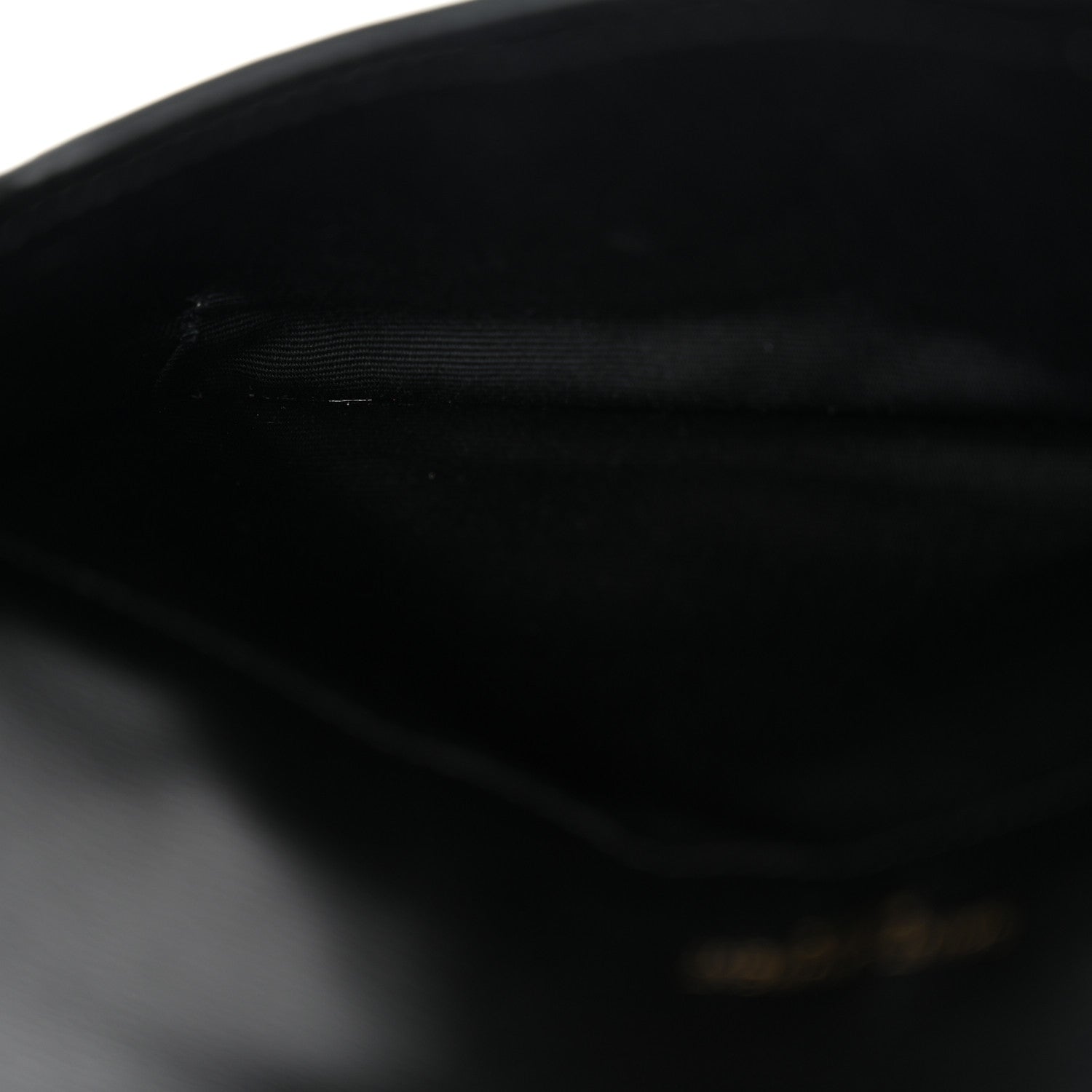 Saint Laurent Calfskin Monogram Cassandre Phone Holder With Strap Black 11 of 13