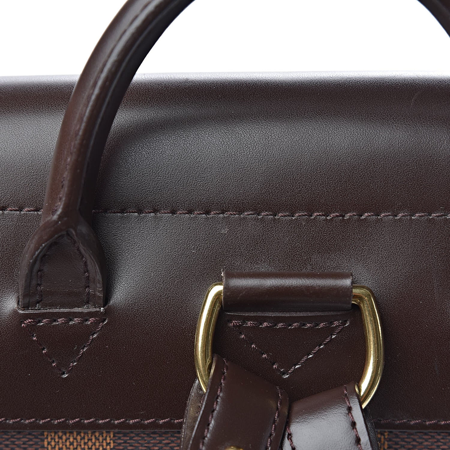 Louis Vuitton Damier Ebene Soho Backpack 18 of 19
