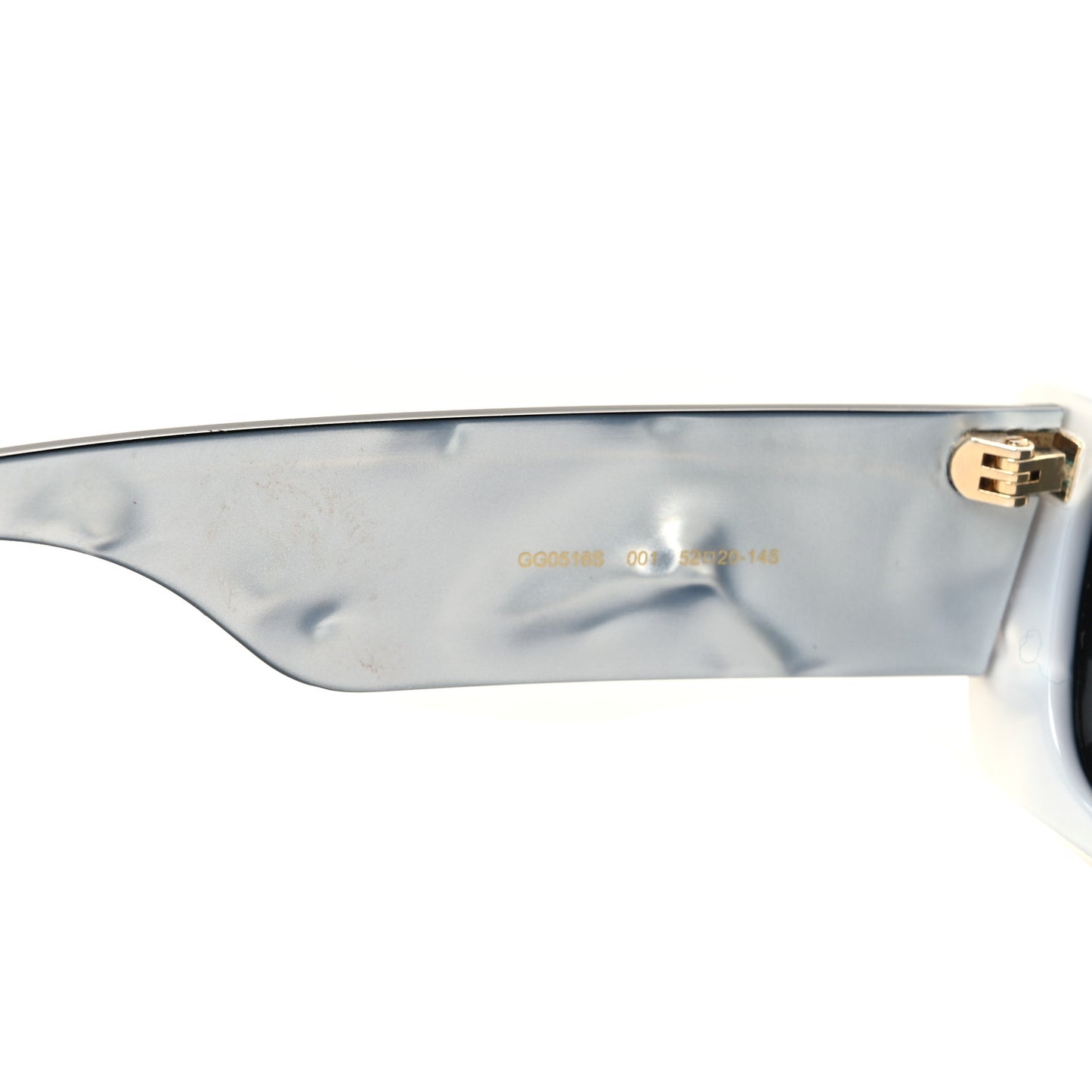 Acetate Rectangular Sunglasses GG0516S Black
