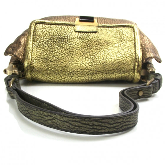 Leather Maizeha Large Shoulder Bag Metallic