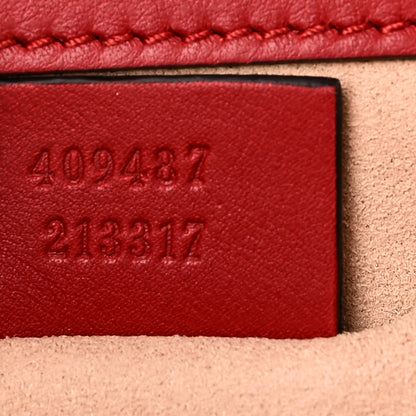 Gucci GG Supreme Monogram Blooms Small Padlock Shoulder Bag Beige Blue Navy Hibiscus Red 7 of 10