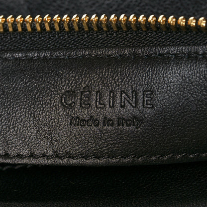 Celine Lambskin Small Trio Crossbody Bag Black 8 of 11