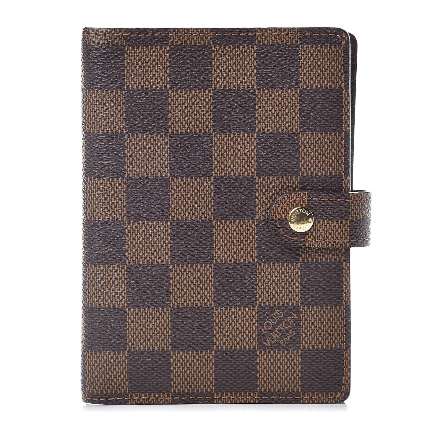 Damier Ebene Small Ring Agenda Cover
