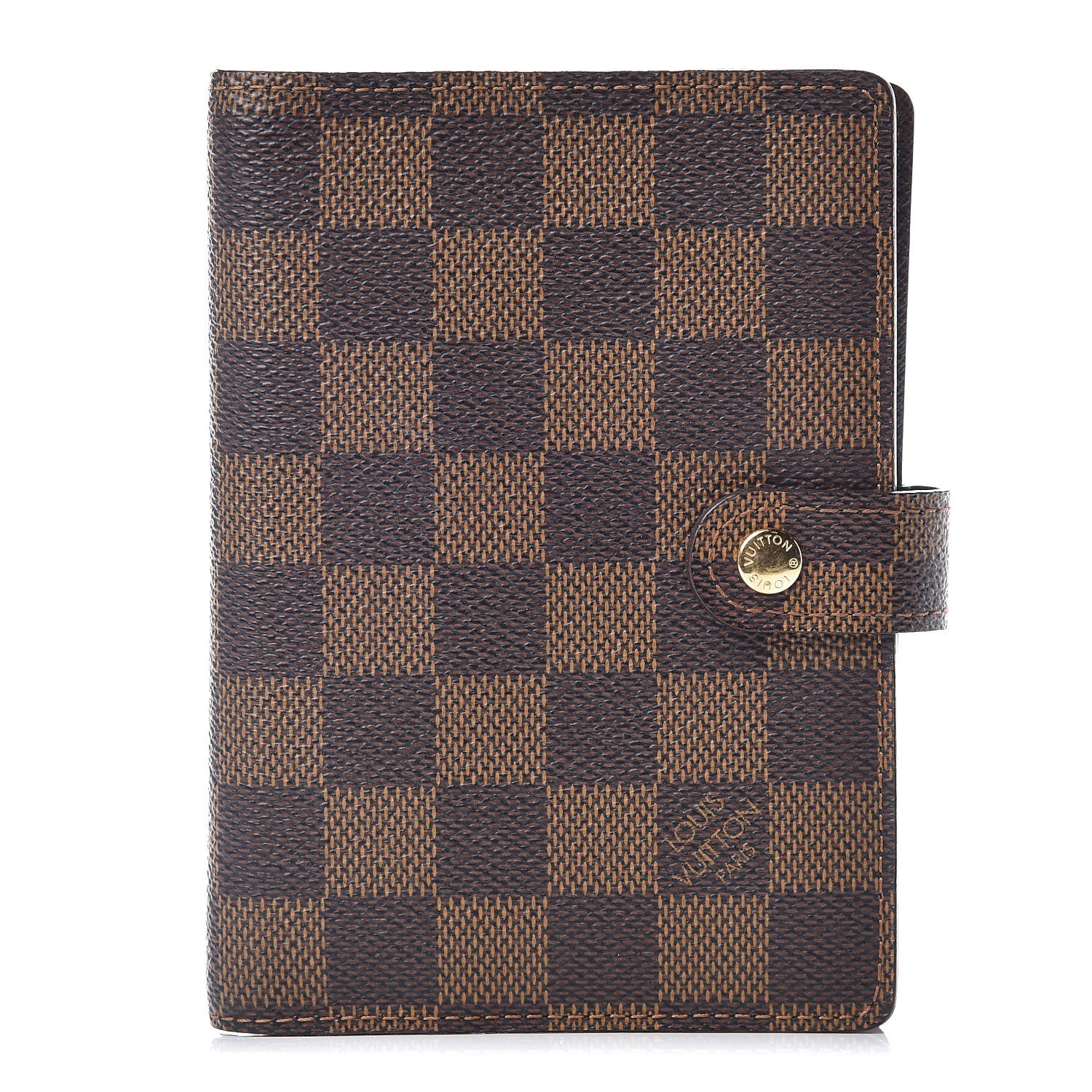 Louis Vuitton Damier Ebene Small Ring Agenda Cover 1 of 8