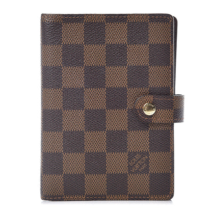 Louis Vuitton Damier Ebene Small Ring Agenda Cover 1 of 8