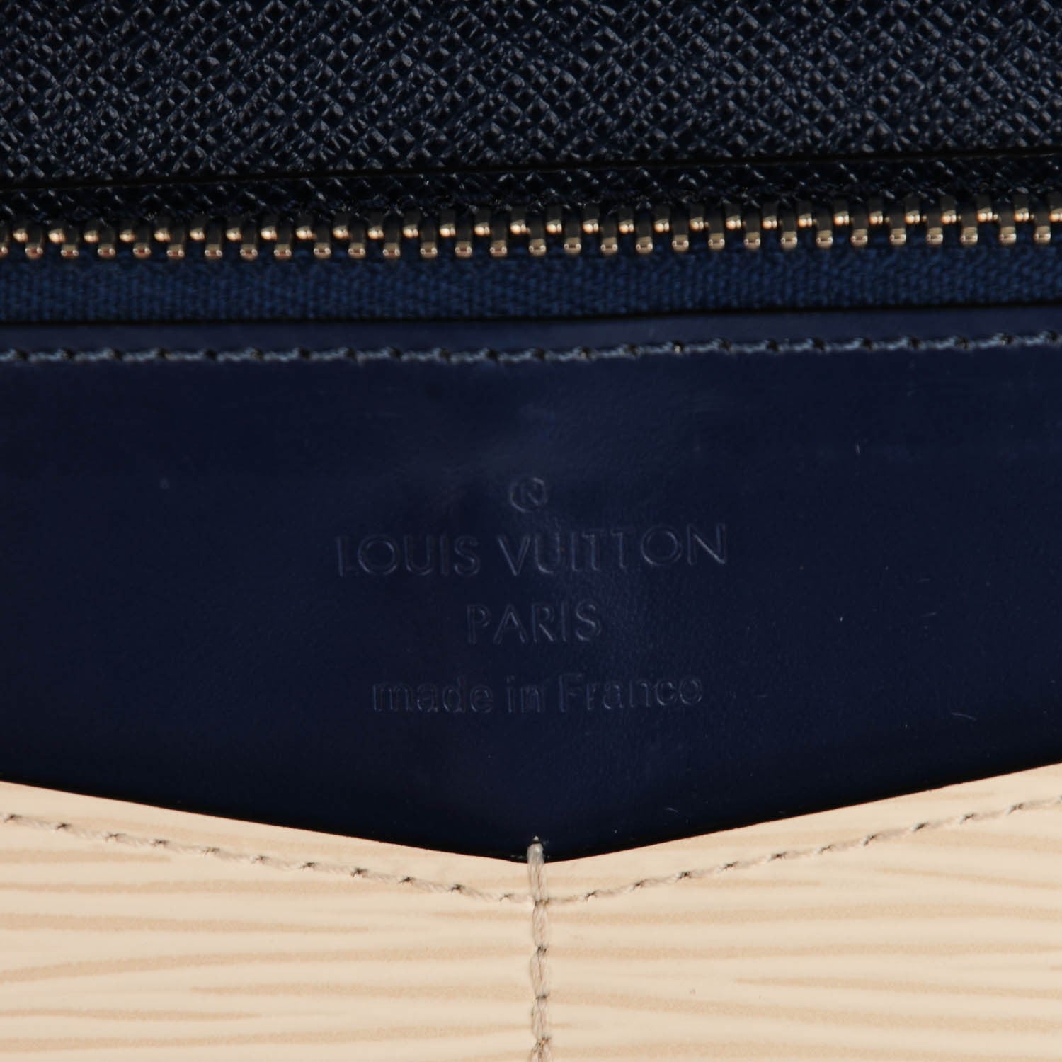 Louis Vuitton Epi Bi-Color Flore Wallet Indigo Ivory 6 of 7
