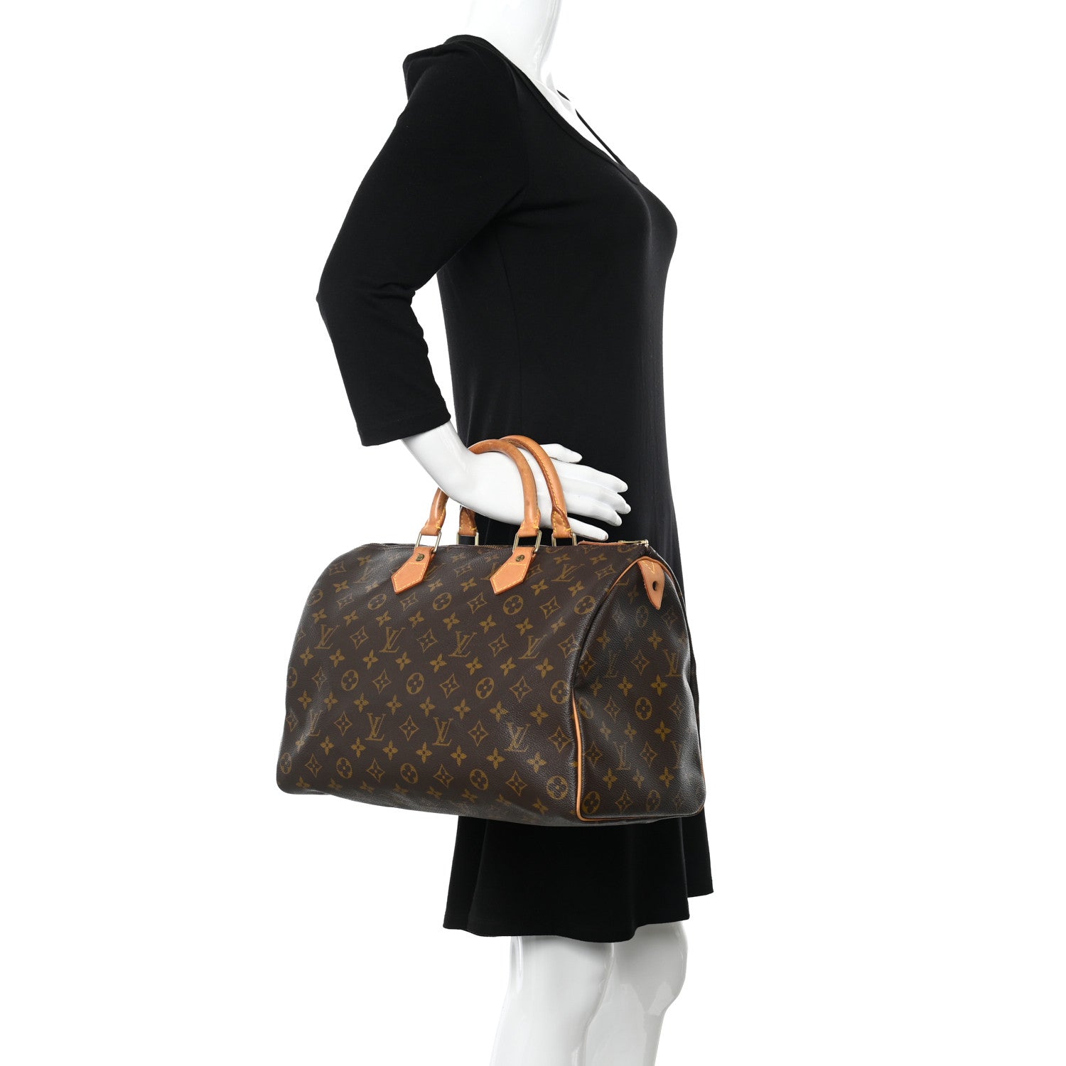 Louis Vuitton Monogram Speedy 35 2 of 17