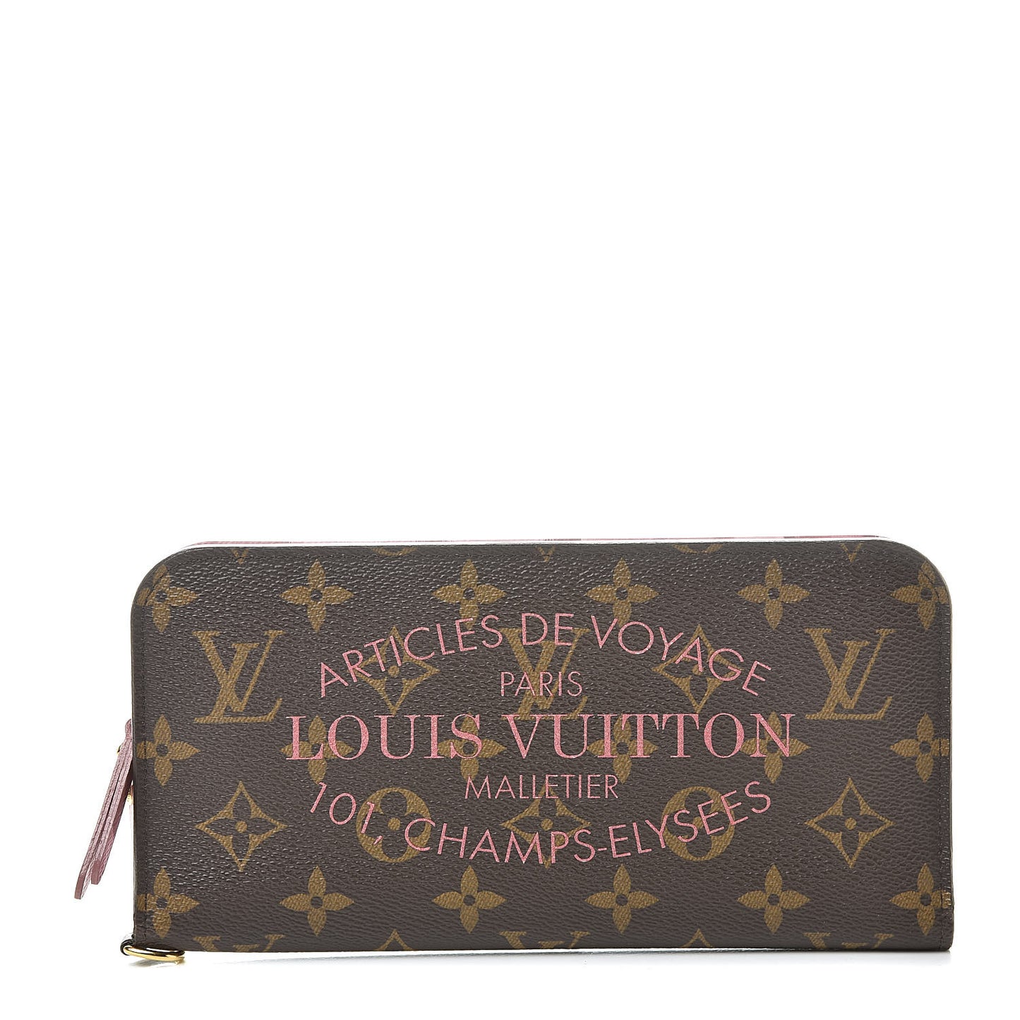 Monogram Articles de Voyage Ikat Insolite Wallet Rose Velours