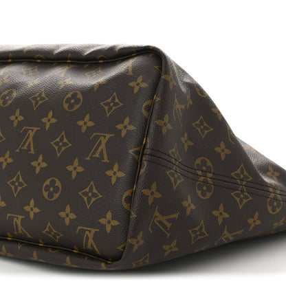 Louis Vuitton Monogram Stamped Inside Out Neverfull Bandouliere GM Beige 9 of 10