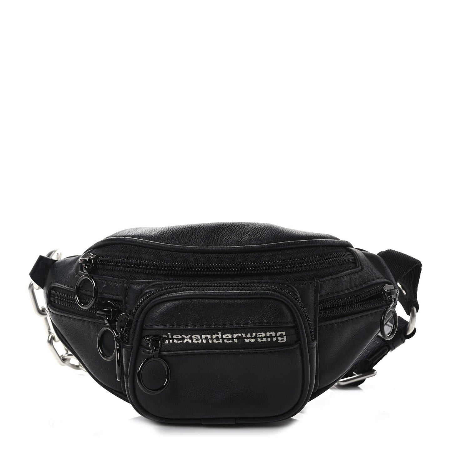 Lambskin Attica Mini Belt Bag Black