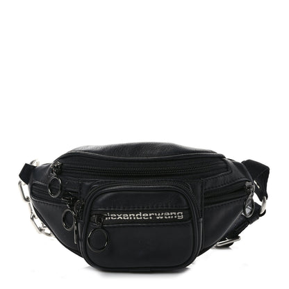 Alexander Wang Lambskin Attica Mini Belt Bag Black 1 of 8