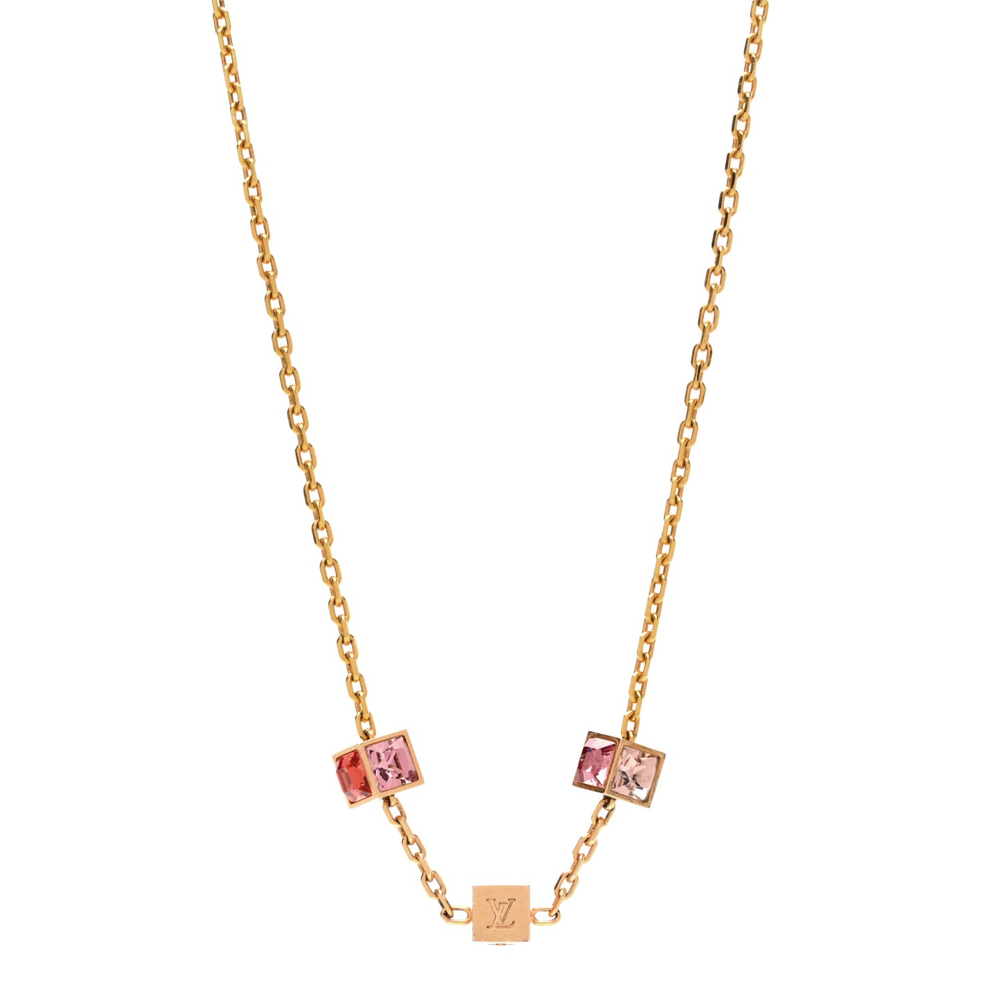 Swarovski Gamble Short Necklace Rose Gold