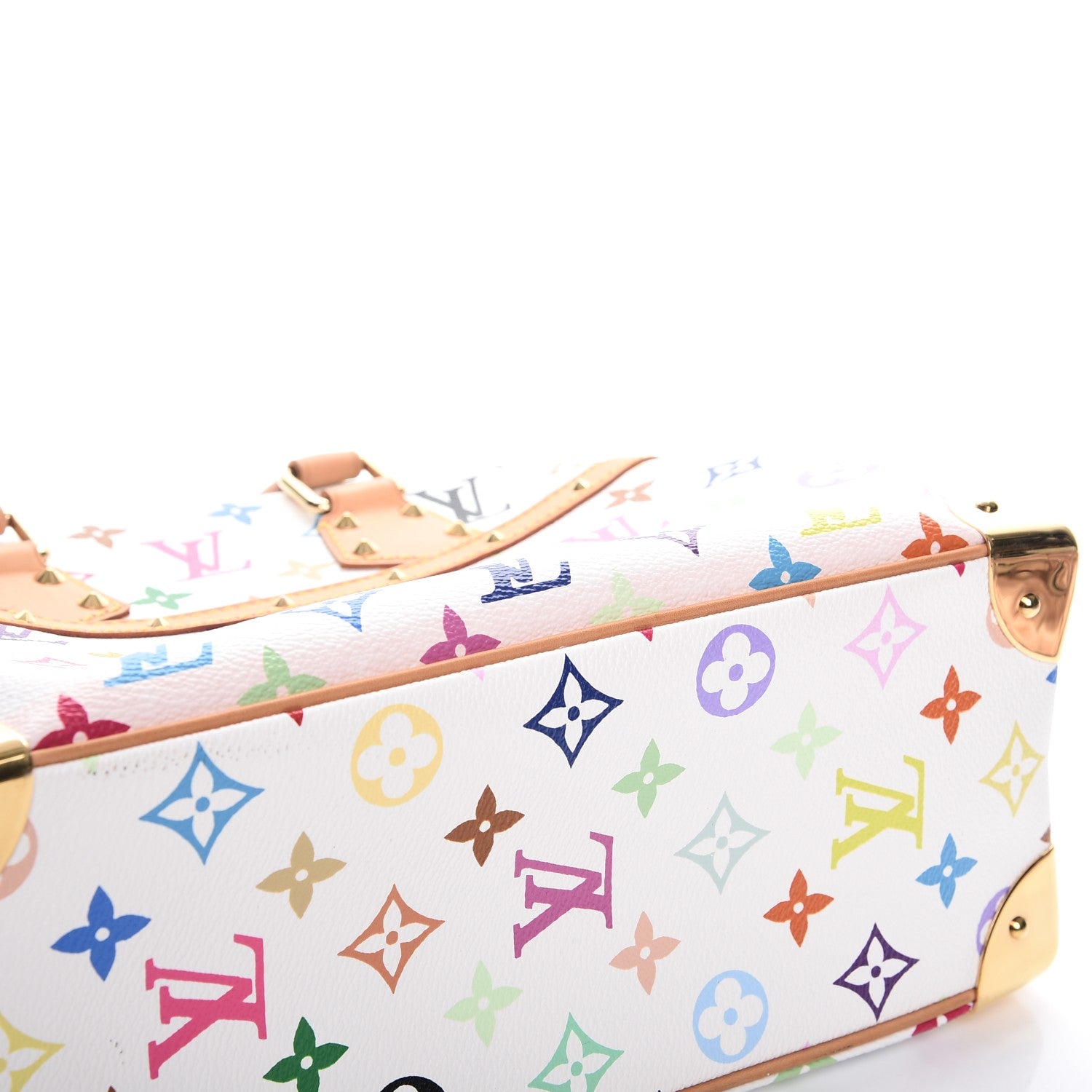 Louis Vuitton Monogram Multicolor Trouville White 8 of 9