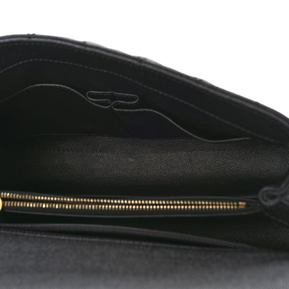 Chanel Caviar Lizard Quilted Small Coco Handle Flap Black 5 of 10