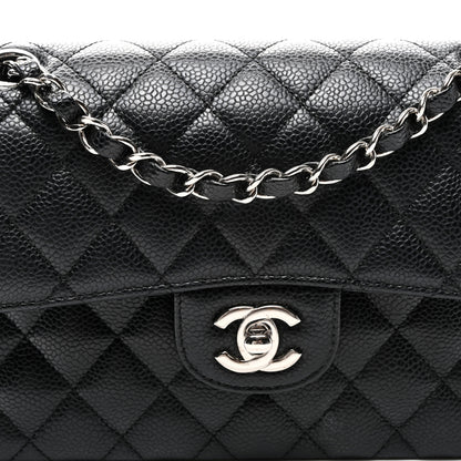 Chanel Caviar Quilted Small Double Flap Black 8 of 10