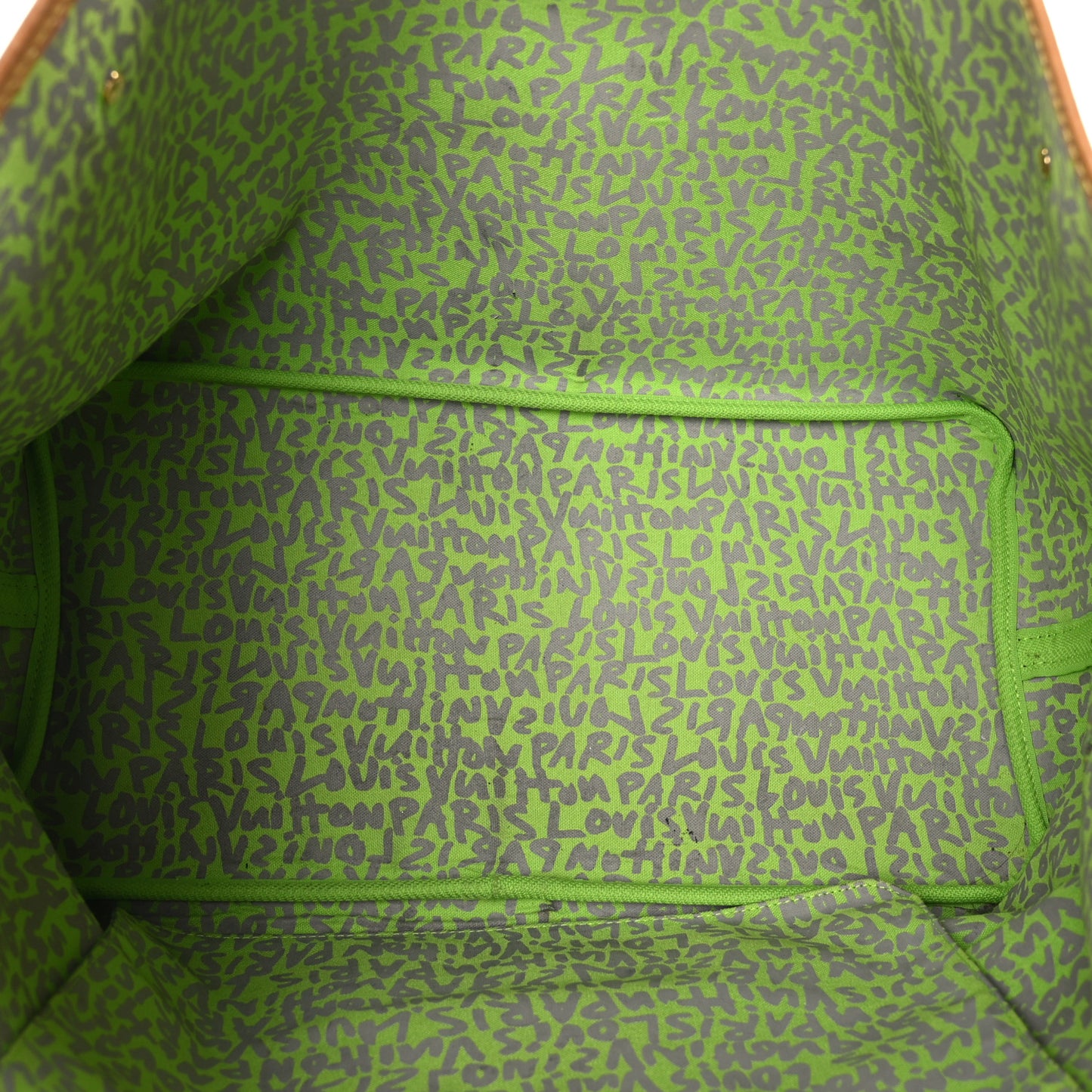 Monogram Graffiti Neverfull GM Green