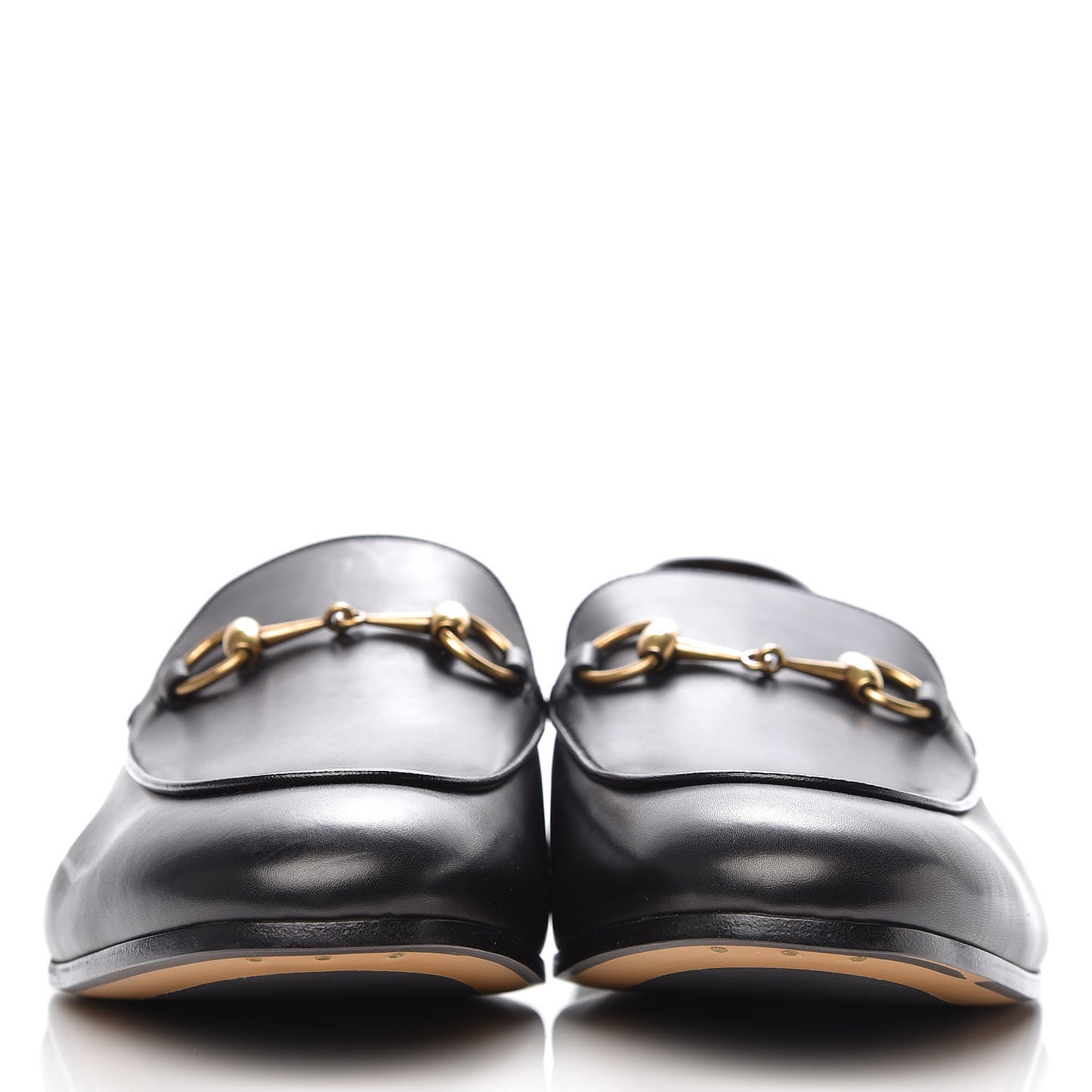 Calfskin Horsebit Mens Jordaan Loafers 11 Black