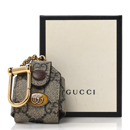 Gucci GG Supreme Monogram Ophidia AirPods Case Beige 6 of 6