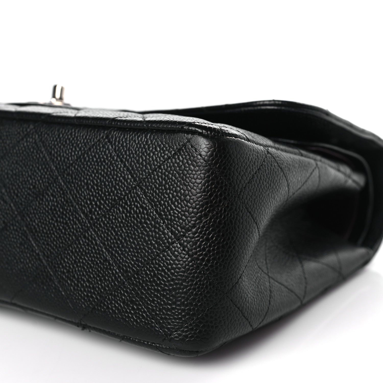 Chanel Caviar Quilted Jumbo Double Flap Black 9 of 9