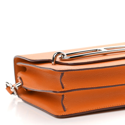 Hermes Evercolor Mini Sac Roulis Abricot 7 of 9