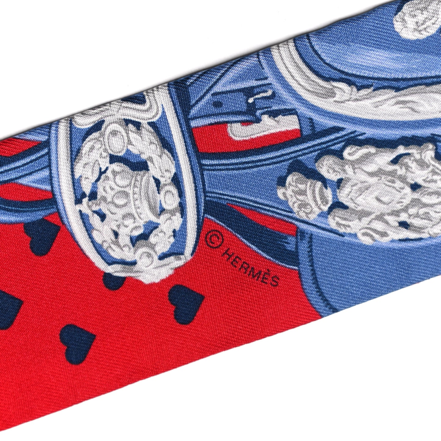 Silk Brides de Gala Love Twilly Rouge Bleu Bordeaux