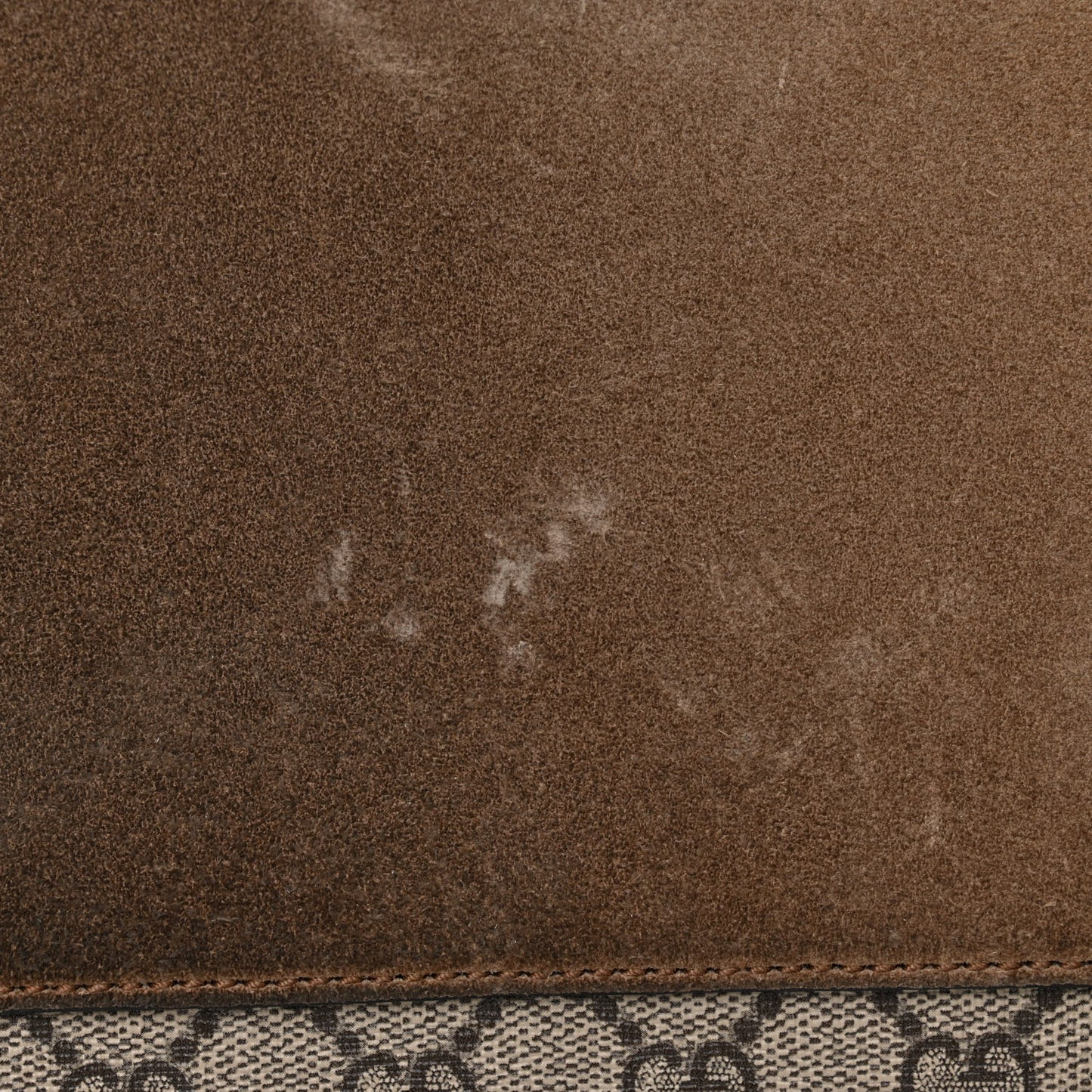 GG Supreme Monogram Medium Dionysus Shoulder Bag Taupe