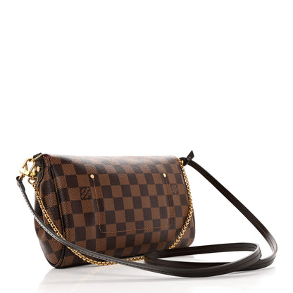 Louis Vuitton Damier Ebene Favorite MM 2 of 10