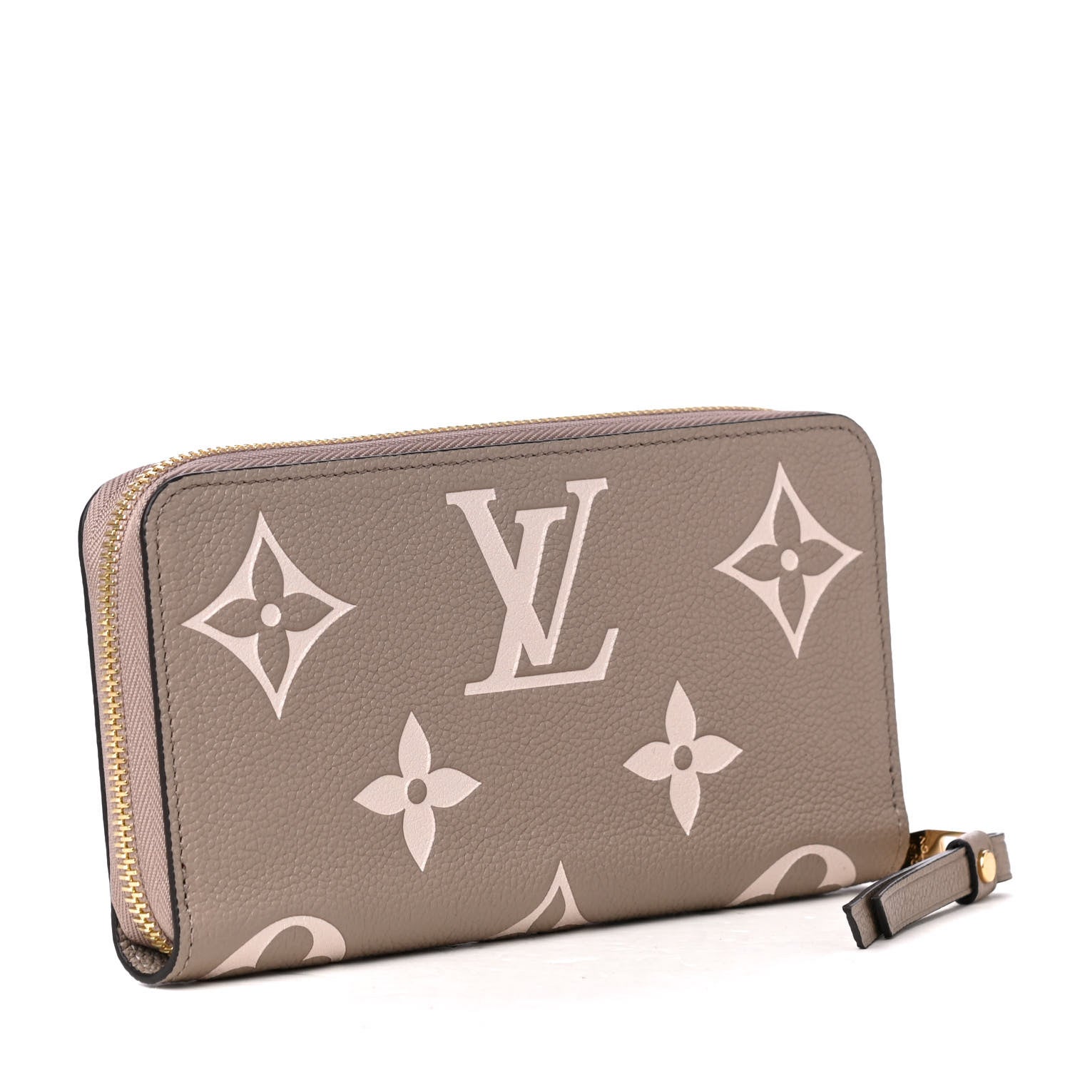 Louis Vuitton Empreinte Monogram Giant Zippy Wallet Tourterelle Creme 2 of 4