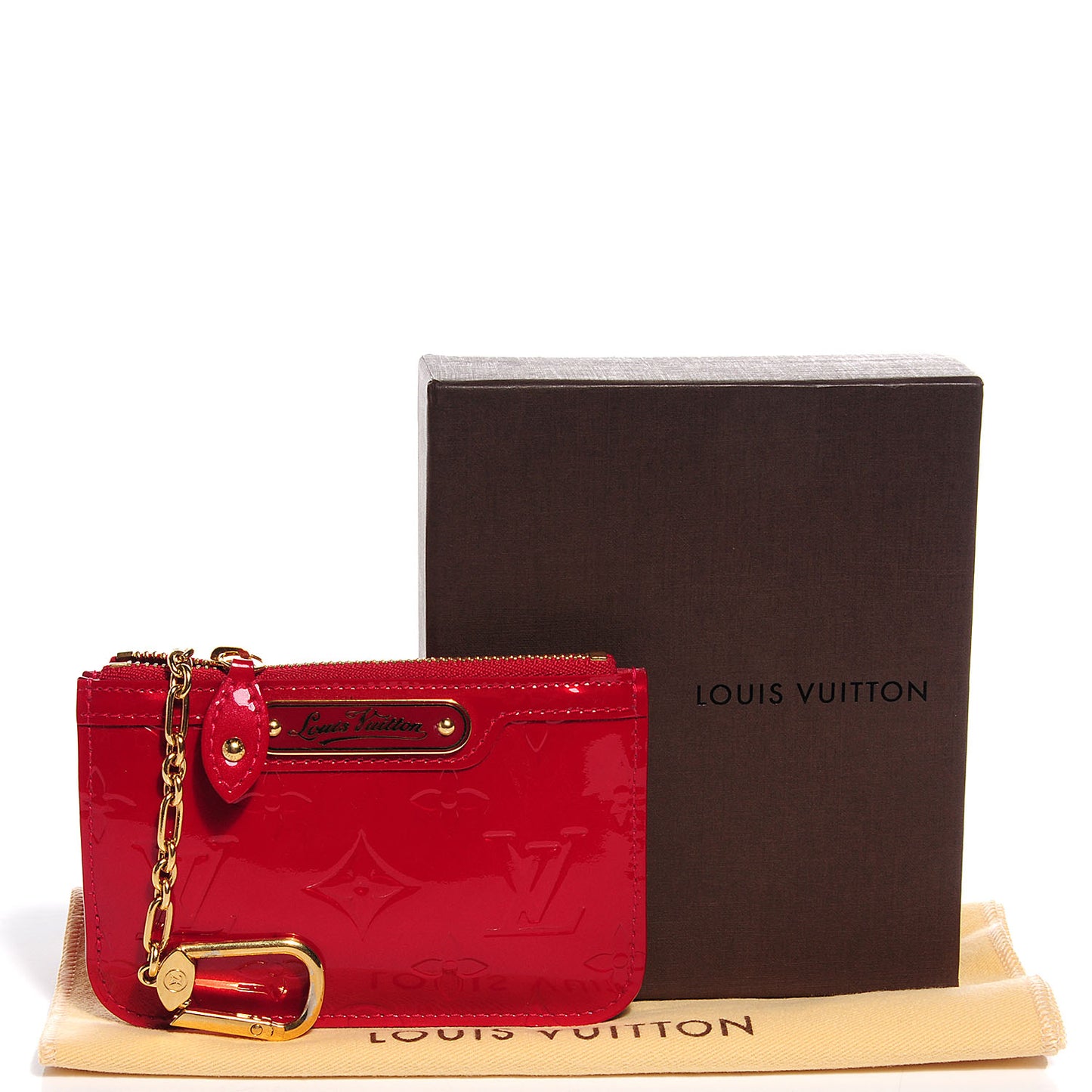 Vernis Key Pouch Pomme D'Amour