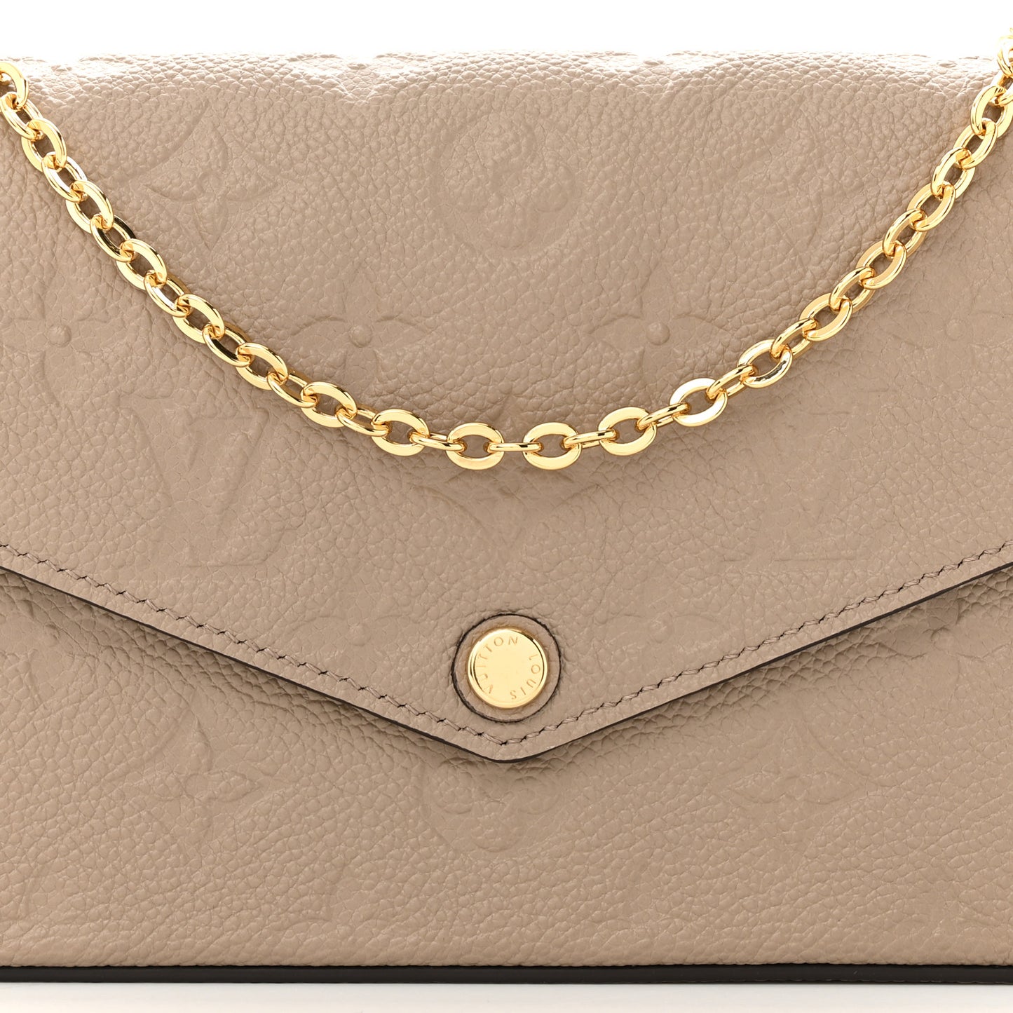 Empreinte Pochette Felicie Chain Wallet Tourterelle