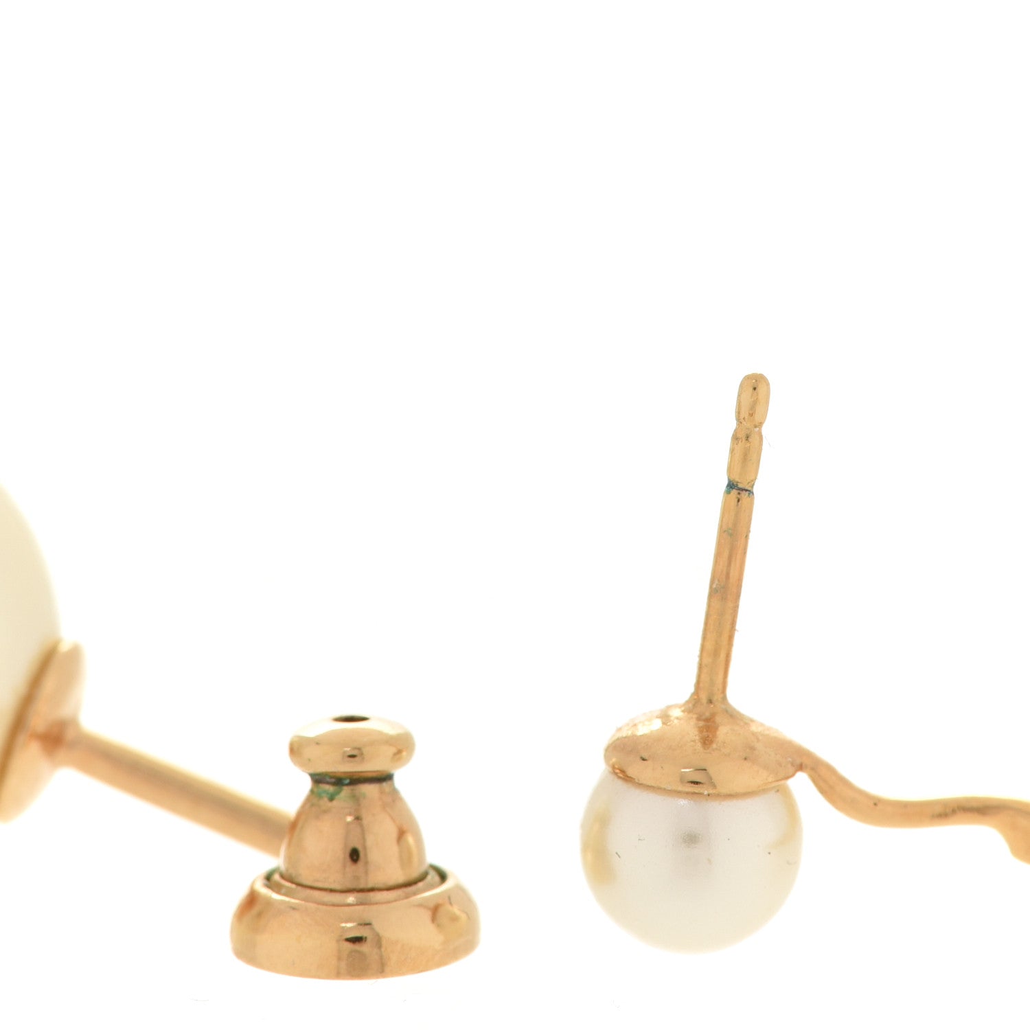 Christian Dior Pearl My ABCDior Tribales Etoile Earring Gold 3 of 5