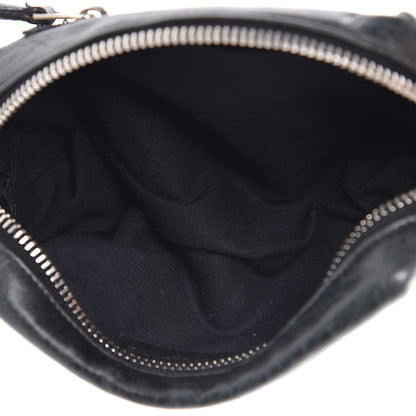 Balenciaga Agneau Giant 12 Silver Hardware Pencil Case M Black 5 of 7
