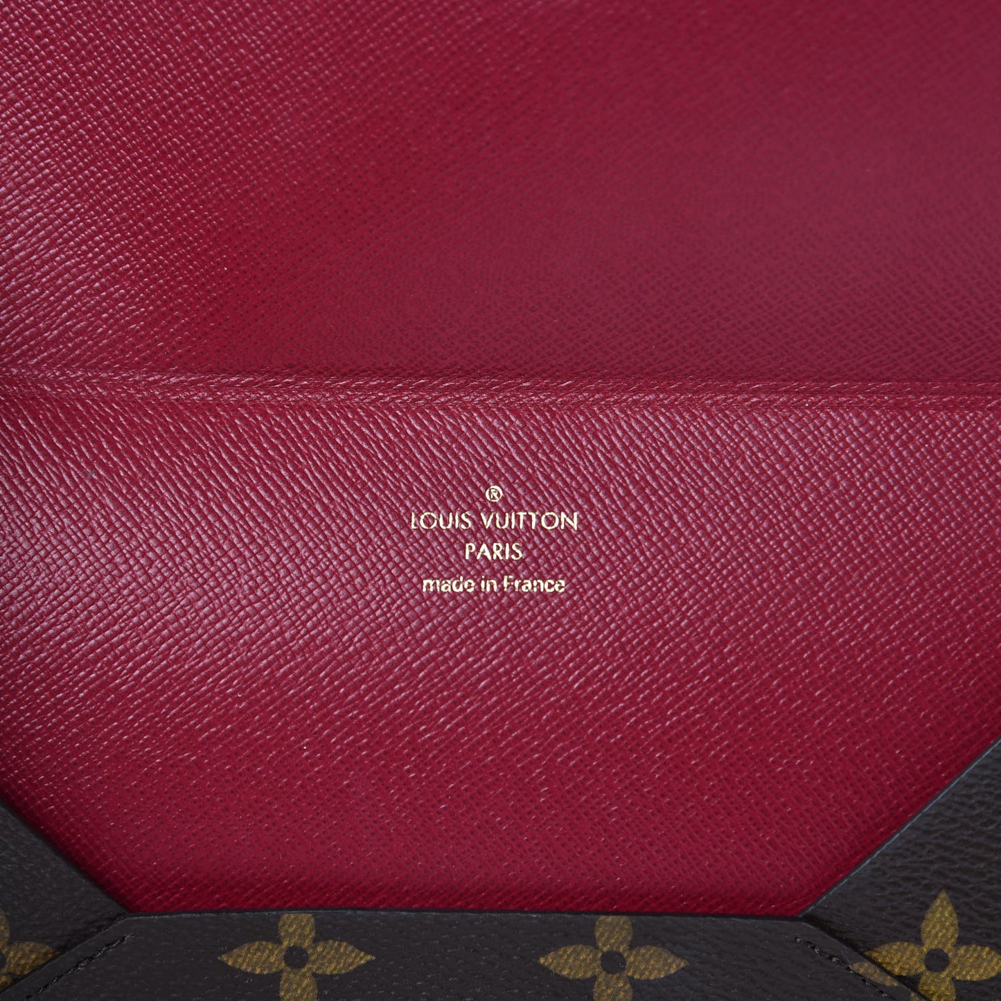 Monogram Rivets Enveloppe