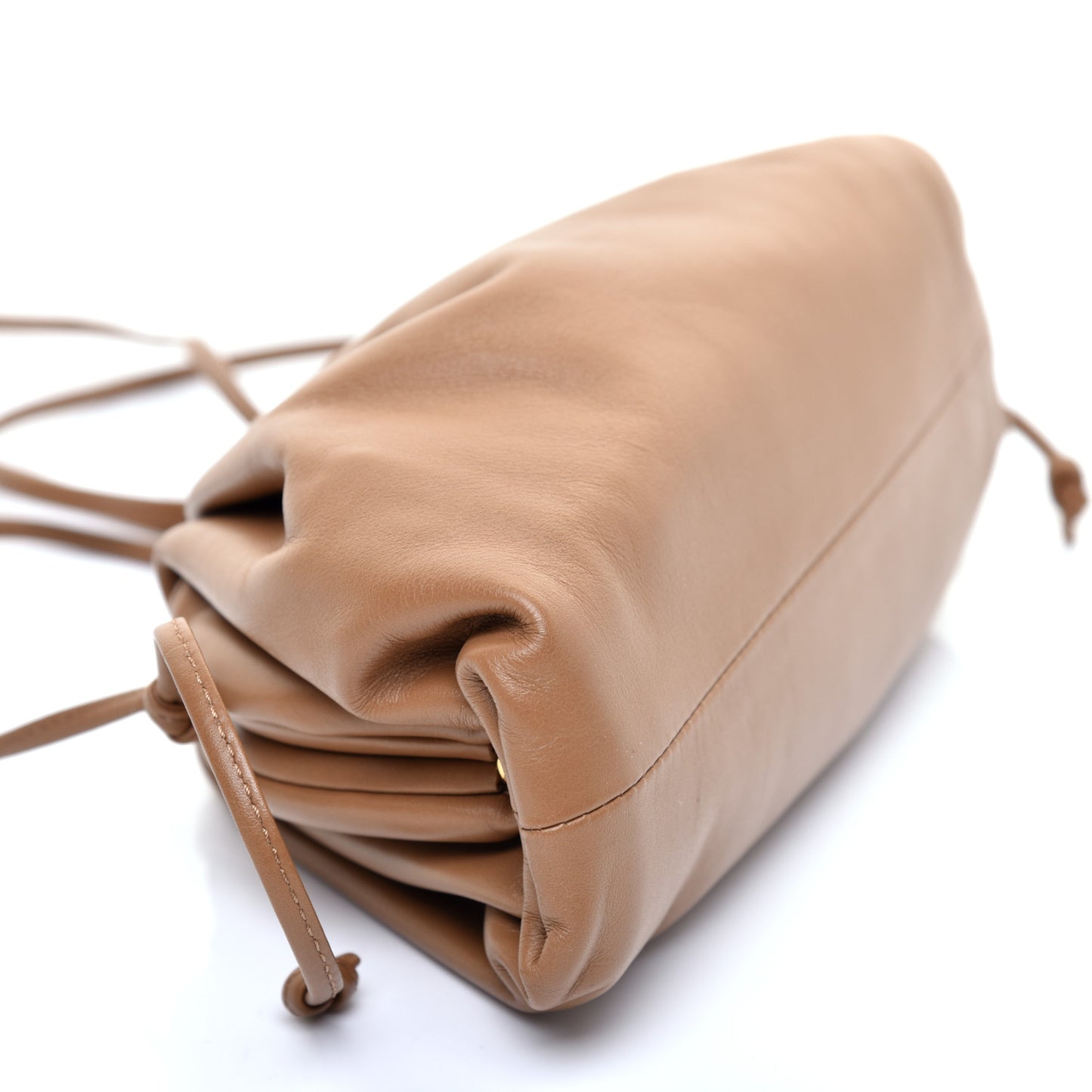 Butter Calfskin The Mini Pouch Cammello