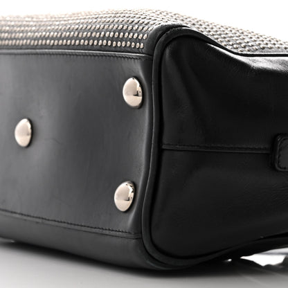 Saint Laurent Calfskin Studded Classic Duffle 6 Black 10 of 10