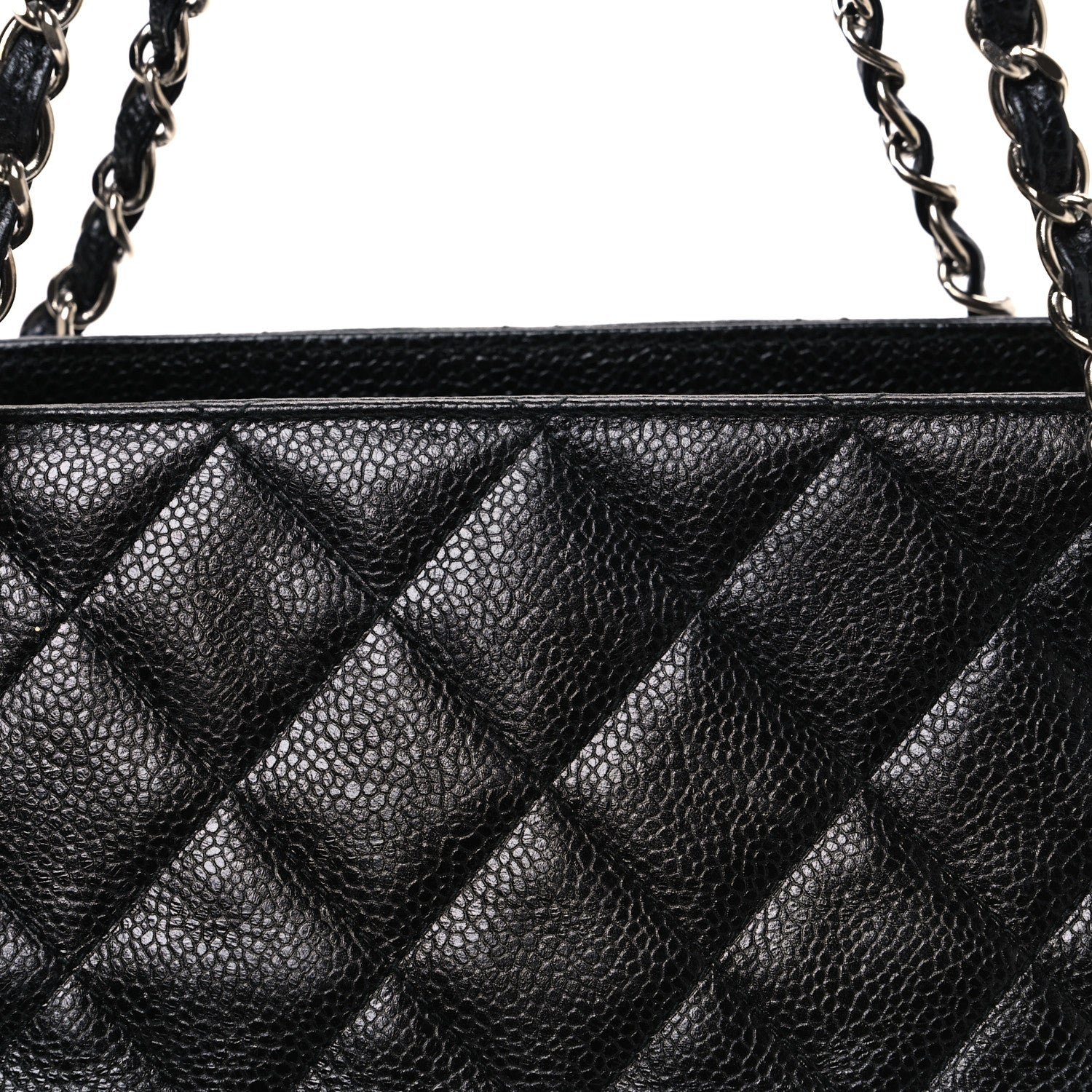 Chanel Caviar Quilted Shoulder Bag Black 9 of 12