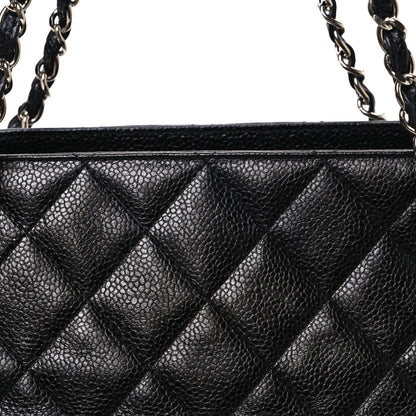 Chanel Caviar Quilted Shoulder Bag Black 9 of 12