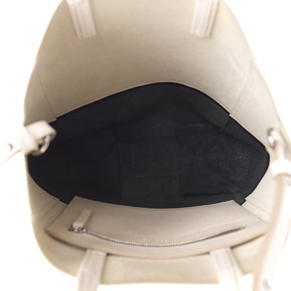 Celine Grained Calfskin Small Vertical Bi-Cabas Cream Black 6 of 12