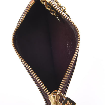 Louis Vuitton Vernis Pochette Key Pouch Amarante 5 of 7