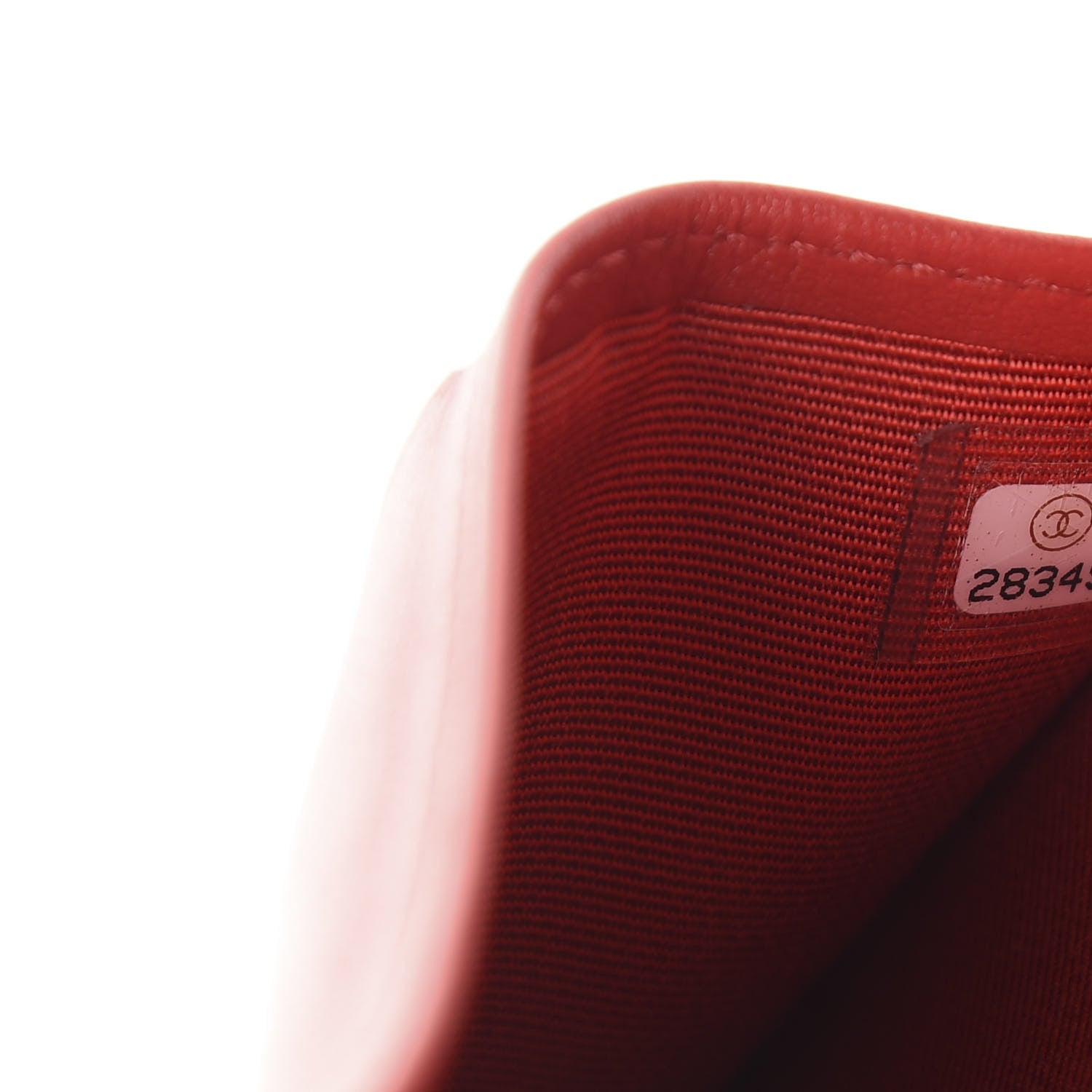 Chanel Caviar Quilted Passport Holder Red 7 of 8
