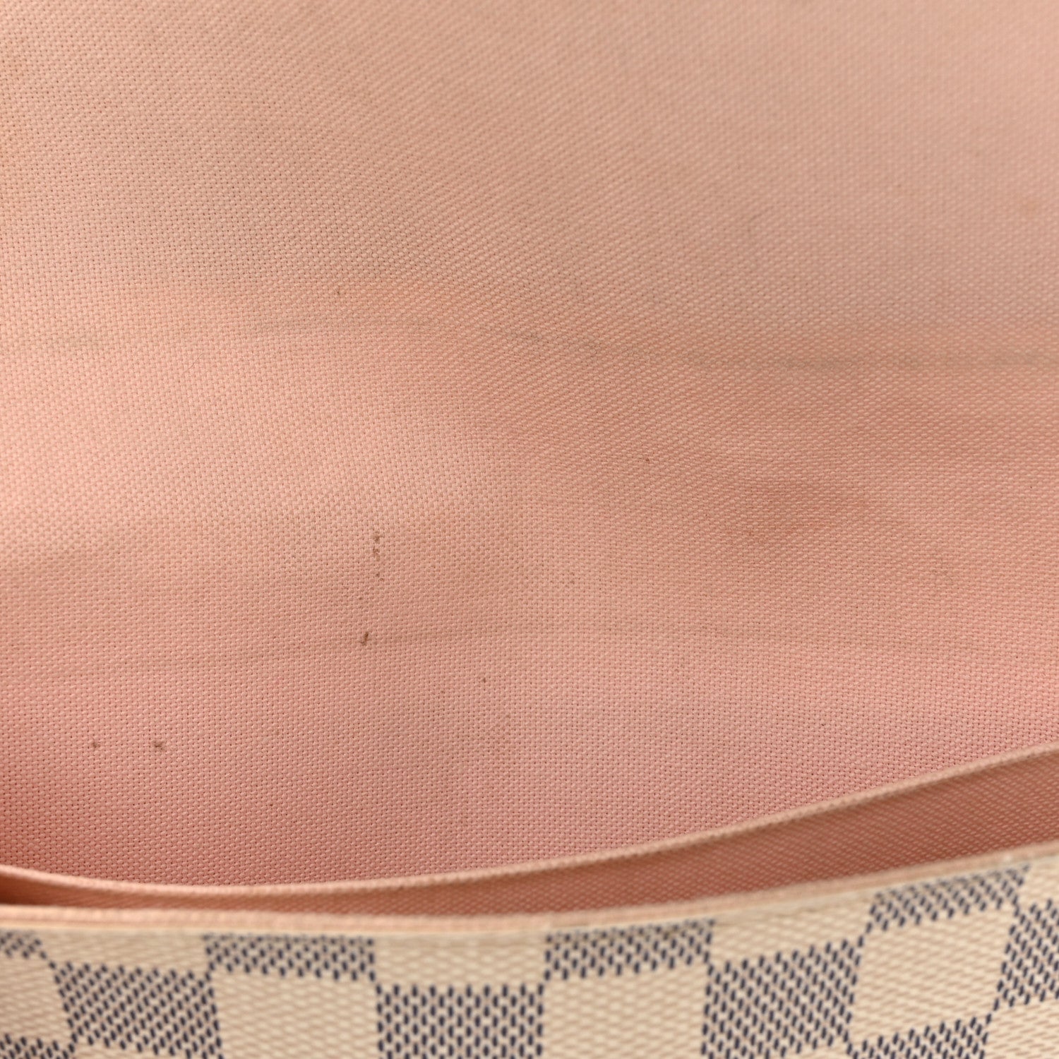 Louis Vuitton Damier Azur Pochette Felicie Chain Wallet Rose Ballerine 14 of 15
