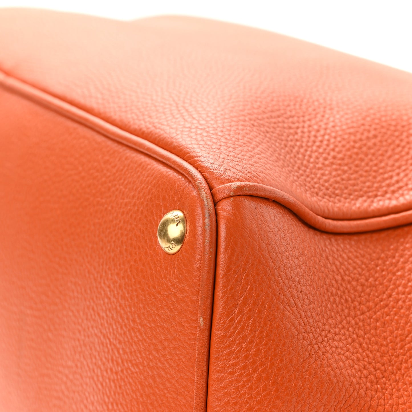 Vitello Daino Tote Papaya