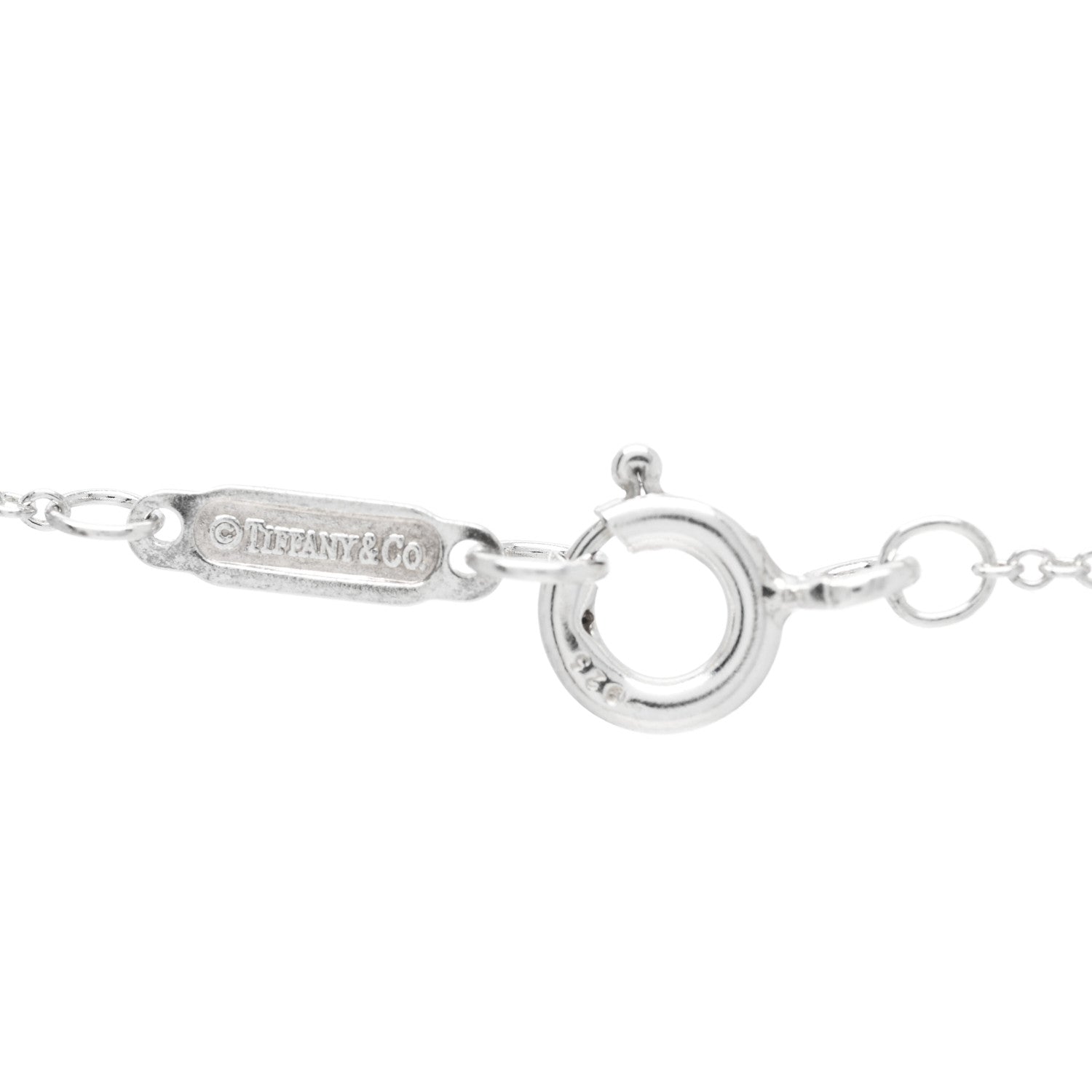 Tiffany Sterling Silver Small Return to Tiffany Heart Pendant Necklace 4 of 4