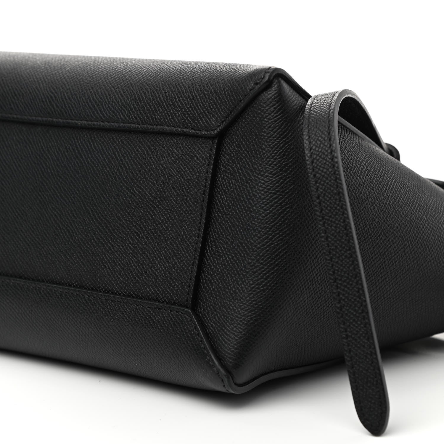 Celine Grained Calfskin Micro Belt Bag Black 10 of 10