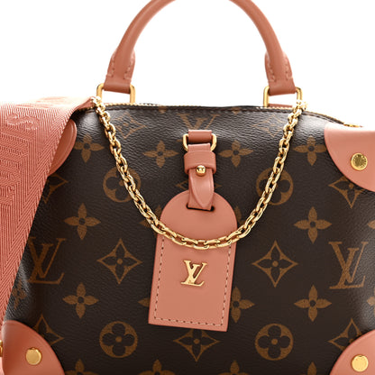 Louis Vuitton Monogram Petite Malle Souple Peach 7 of 10